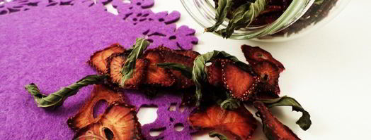 сушеная клубника на чай. Шаг 7