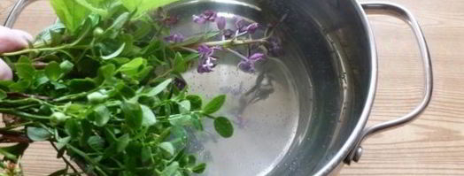 травяной чай таежный. Шаг 7