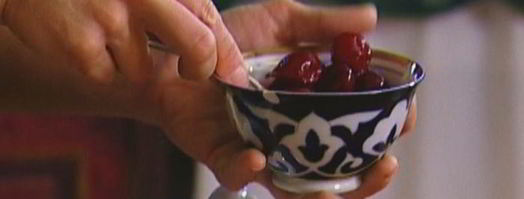 вишневый чай с медом, апельсиновой цедрой и пряностями. Шаг 4