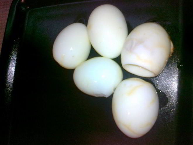 Рецепт яиц с ароматом чая