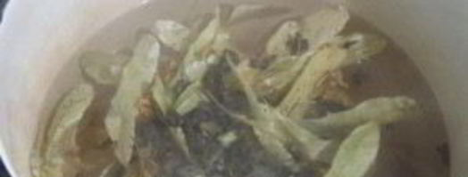 зеленый чай с липой. Шаг 3