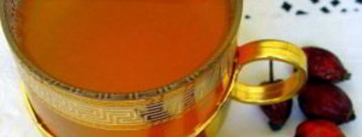 зеленый чай с шиповником. Шаг 6