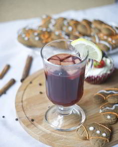 Безалкогольный быстрый глинтвейн