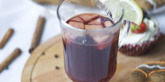 Безалкогольный быстрый глинтвейн