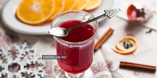 Безалкогольный ягодный глинтвейн