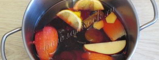 глинтвейн безалкогольный из сока. Шаг 7