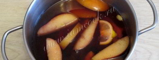 глинтвейн безалкогольный из сока. Шаг 8