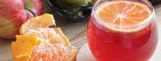 глинтвейн безалкогольный из сока. Шаг 9