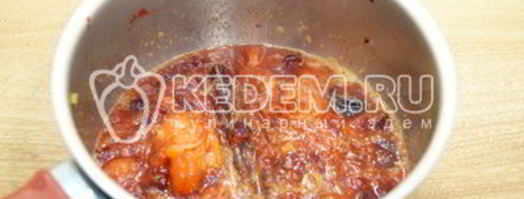 глинтвейн из белого вина с апельсином и клюквой. Шаг 4