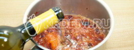 глинтвейн из белого вина с апельсином и клюквой. Шаг 5