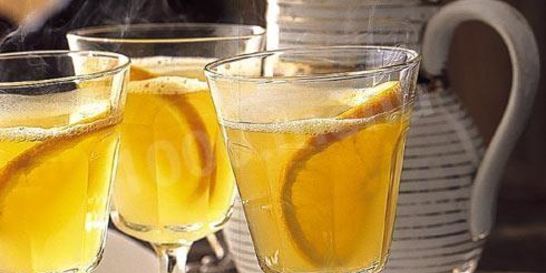 Глинтвейн из белого вина с апельсином