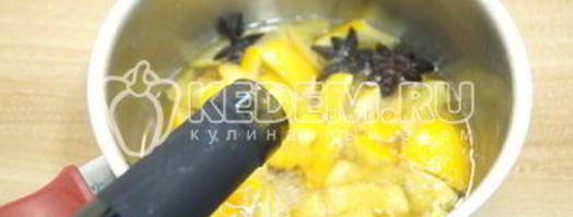 глинтвейн из белого вина. Шаг 6