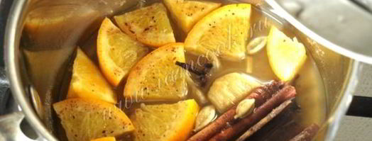 глинтвейн с апельсином. Шаг 5