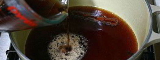 глинтвейн с грейпфрутом и яблоком. Шаг 4