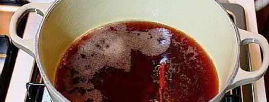 глинтвейн с грейпфрутом и яблоком. Шаг 5