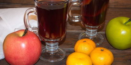 Глинтвейн с корицей