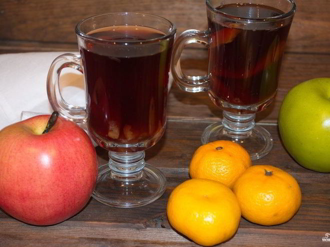 Рецепт глинтвейна с корицей