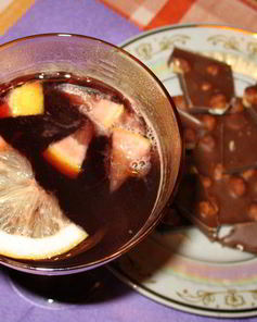 Глинтвейн с лимоном и медом