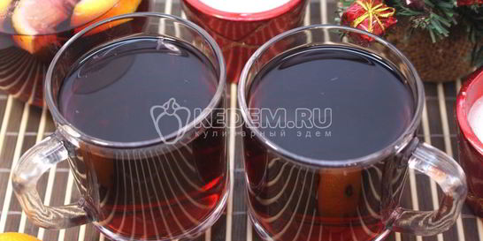 Глинтвейн с лимоном