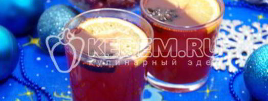 клюквенный безалкогольный глинтвейн. Шаг 10
