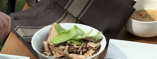 куриная печенка с соусом из глинтвейна. Шаг 4