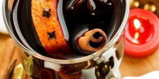 Новогодний глинтвейн со специями и джином