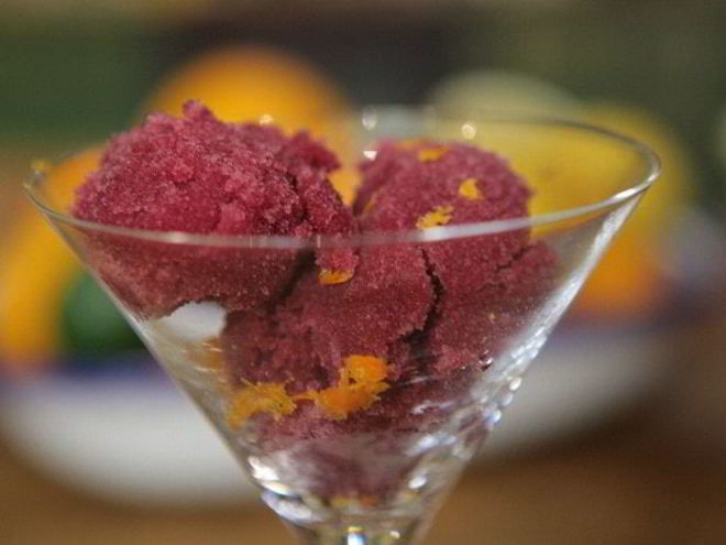 Рецепт сорбе из глинтвейна