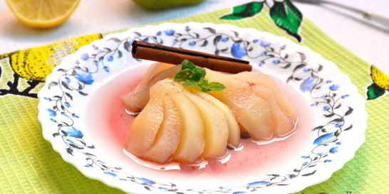 Груши вареные в сиропе