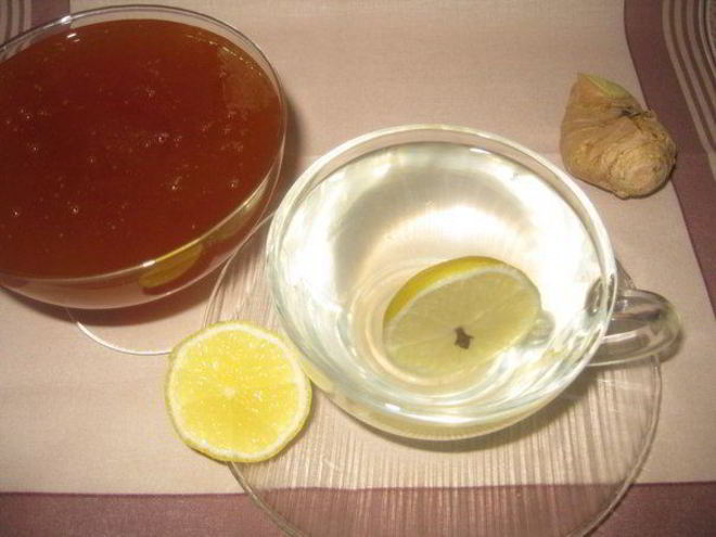 Рецепт имбирно-лимонного напиток с медом
