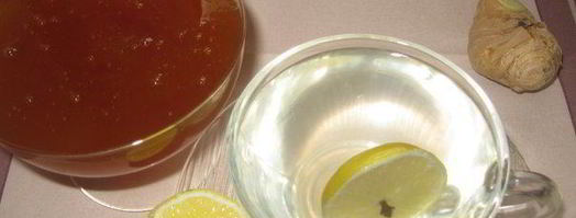 имбирно-лимонный напиток с медом. Шаг 4