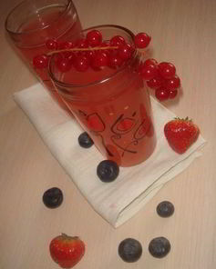 Домашний клубничный кисель