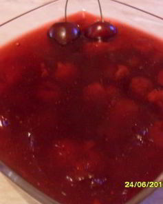 Кисель из черешни