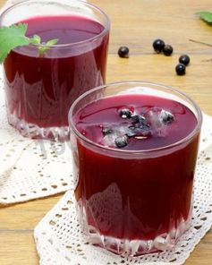 Кисель из черной смородины