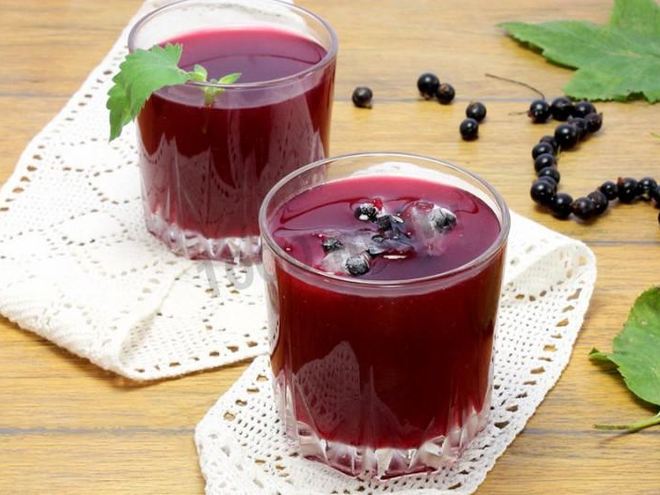 Рецепт киселя из черной смородины