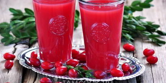 Кисель из кизила