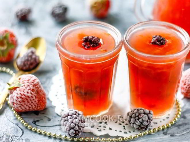 Рецепт киселя из крахмала и компота