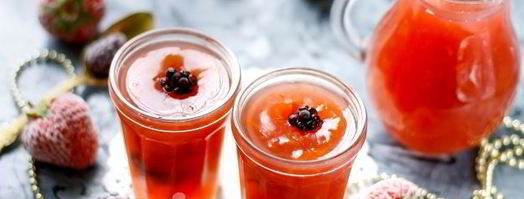 кисель из крахмала и компота. Шаг 11