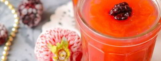 кисель из крахмала и компота. Шаг 12