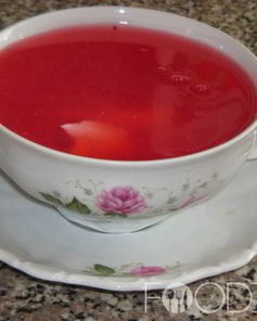 Кисель из красной смородины