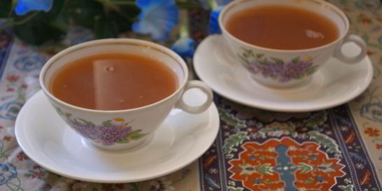 Кисель из варенья и крахмала