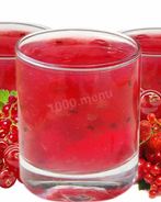 Кисель из замороженных ягод красной смородины