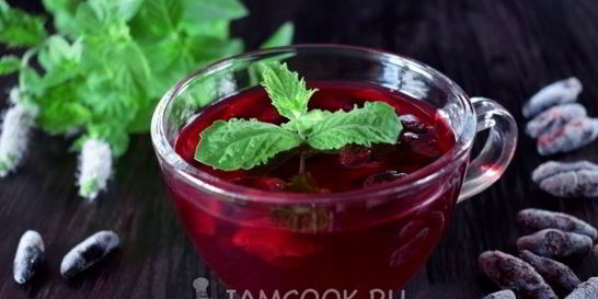 Кисель из жимолости