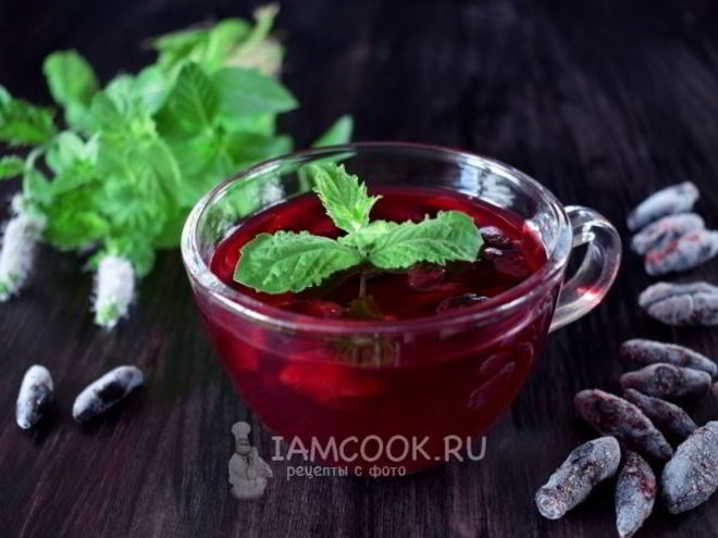 Рецепт киселя из жимолости