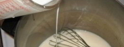 кисель молочный. Шаг 5