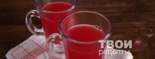 клюквенный кисель с мороженым. Шаг 27