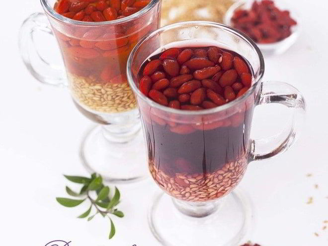 Рецепт льняного киселя с ягодами годжи