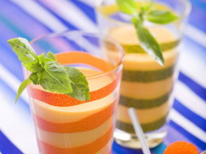 Рецепт молочно-медового кисель