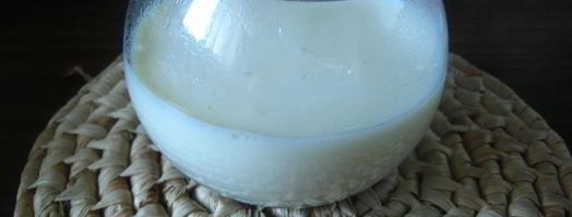 молочный кисель с клубничным конфитюром. Шаг 7