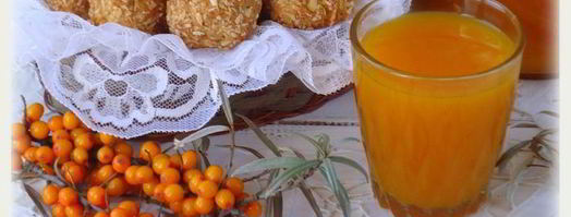 печенье в кокосовых опилках и облепиховый кисель. Шаг 13