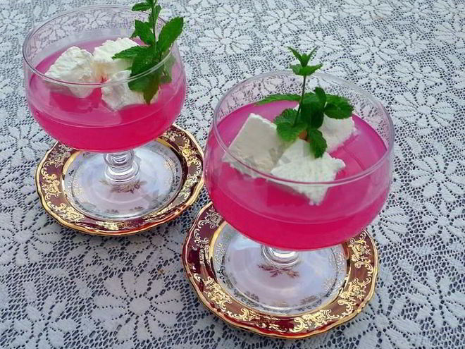 Рецепт санде маркиз — киселя с мороженым